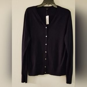 Women's Ann Taylor 2 piece, Navy Blue, Sweater set, Size XL